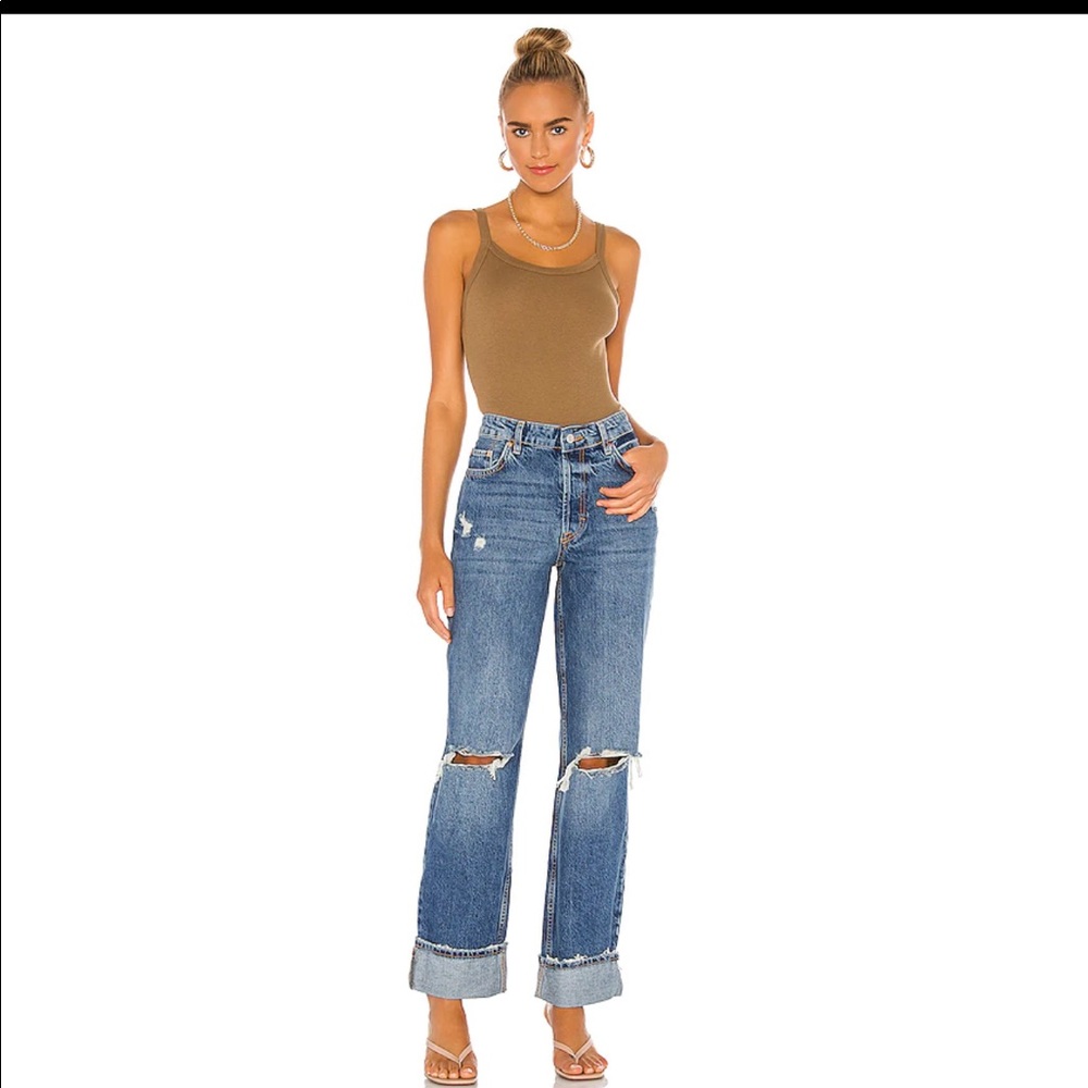 Free people wild flower jean